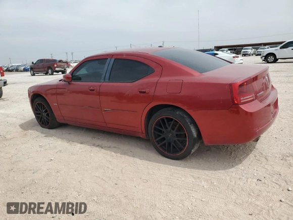 2006 Dodge Charger R/T with VIN 2B3KA53H56H195877, listed as a Copart auction lot 54815945 with 204,993 mi miles and Salvage Title. Bid and sale history available at carsss.com. Image 2.