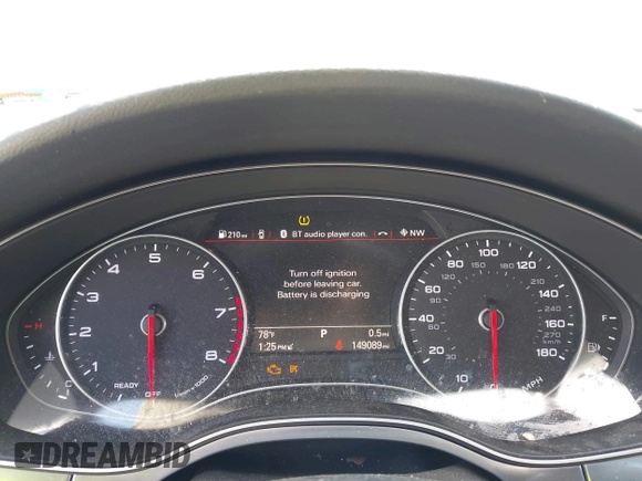 2016 Audi A6 Premium z VIN WAUCFAFC2GN111968, wystawiony jako IAAI lot #42003738 z przebiegiem 149 089 mil mil oraz . Historia ofert i sprzedaży dostępna na DreamBid. Obrazek 7.