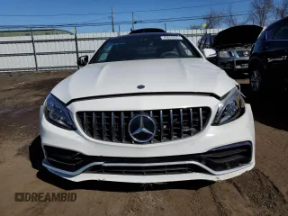 2019 Mercedes-Benz C 63 S AMG with VIN WDDWJ8HB5KF855455, listed as a Copart auction lot 49669255 with 35,982 mi miles and Salvage title. Bid and sale history available at DreamBid. Image 5.