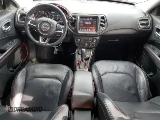 2017 Jeep Compass Trailhawk z VIN 3C4NJDDB8HT668097, wystawiony jako Copart lot #51618075 z przebiegiem 70 612 mil mil oraz Szkoda całkowita • Salvage title. Historia ofert i sprzedaży dostępna na DreamBid. Obrazek 8.