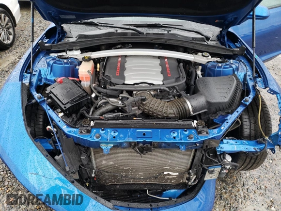2017 Chevrolet Camaro 2SS with VIN 1G1FH3D76H0130722, listed as a Copart auction lot 87033954 with 35,600 mi miles and Salvage title. Bid and sale history available at DreamBid. Image 11.