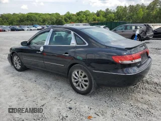 2006 Hyundai Azera SE with VIN KMHFC46F66A077474, listed as a Copart auction lot 54498015 with 211,912 mi miles and Salvage title. Bid and sale history available at DreamBid. Image 2.
