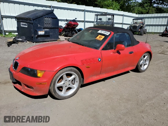 1997 BMW 3 Series 2.8L with VIN 4USCJ3321VLC03135, listed as a Copart auction lot 88626655 with 86,590 mi miles and Non Repairable. Bid and sale history available at carsss.com. Image 1.