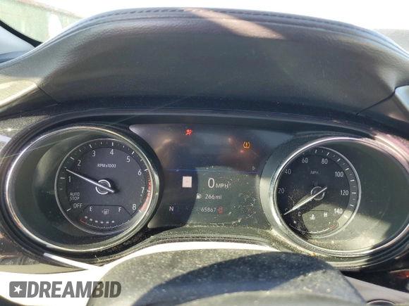 2021 Buick Encore GX Select with VIN KL4MMDS24MB137037, listed as a Copart auction lot 57953375 with 65,867 mi miles and Salvage title. Bid and sale history available at DreamBid. Image 9.