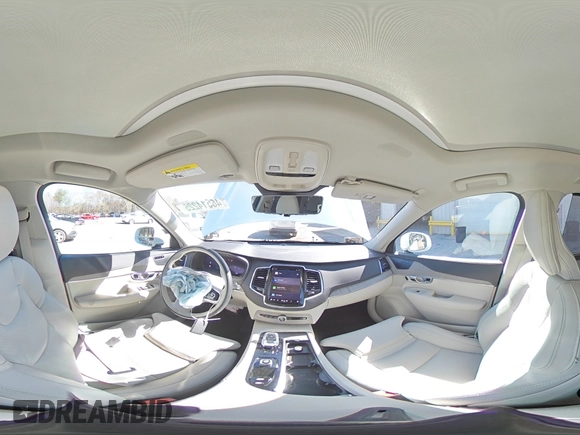 2025 Volvo XC90 Ultimate Bright Theme with VIN YV4062PF0S1296877, listed as a Copart auction lot 48514225 with 8,546 mi miles and Salvage Title. Bid and sale history available at carsss.com. Image 15.