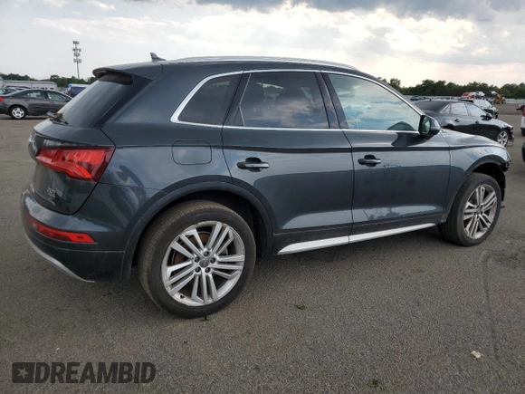 2018 Audi Q5 Premium Plus with VIN WA1BNAFY8J2247988, listed as a Copart auction lot 65188895 with 146,177 mi miles and Clean title. Bid and sale history available at DreamBid. Image 3.