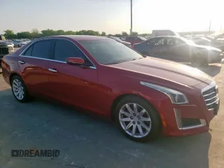 2016 Cadillac CTS RWD with VIN 1G6AP5SX9G0121646, listed as a Copart auction lot 52987725 with 168,767 mi miles and Clean title. Bid and sale history available at DreamBid. Image 4.