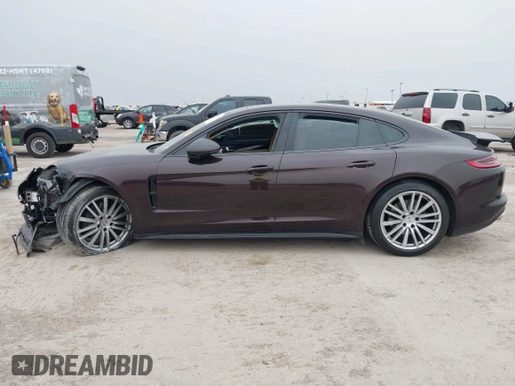 2019 Porsche Panamera with VIN WP0AA2A76KL100288, listed as a IAAI auction lot 41741039 with 76,834 mi miles and . Bid and sale history available at DreamBid. Image 15.