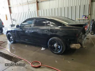 2014 Dodge Charger Police z VIN 2C3CDXAT6EH172222, wystawiony jako Copart lot #59020025 z przebiegiem 155 824 mil mil oraz Szkoda całkowita • Salvage title. Historia ofert i sprzedaży dostępna na DreamBid. Obrazek 2.