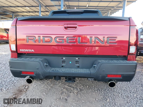 2024 Honda Ridgeline Black Edition with VIN 5FPYK3F85RB000304, listed as a Copart auction lot 58002415 with 15,152 mi miles and Salvage title. Bid and sale history available at DreamBid. Image 6.