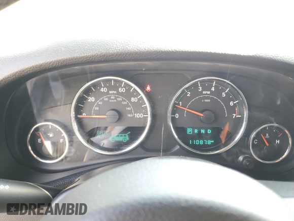 2016 Jeep Wrangler Sport with VIN 1C4AJWAG8GL134327, listed as a Copart auction lot 55039655 with 110,878 mi miles and Clean Title. Bid and sale history available at carsss.com. Image 9.