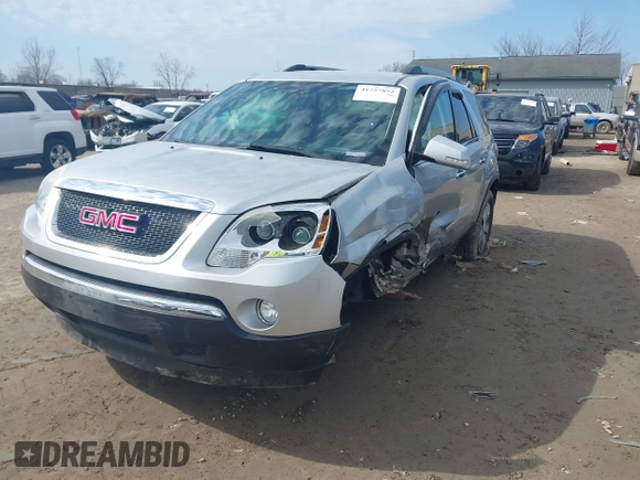 2011 GMC Acadia SLT1 with VIN 1GKKRRED6BJ208108, listed as a IAAI auction lot 41757852 with 114,157 mi miles. Bid and sale history available at carsss.com. Image 2.