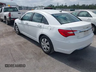 2014 Chrysler 200 LX with VIN 1C3CCBAB4EN141555, listed as a IAAI auction lot 41903899 with 242,673 mi miles. Bid and sale history available at carsss.com. Image 3.