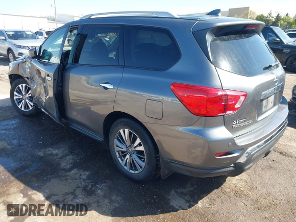 2019 Nissan Pathfinder S with VIN 5N1DR2MN8KC622318, listed as a IAAI auction lot 41997128 with 46,310 mi miles and . Bid and sale history available at DreamBid. Image 3.