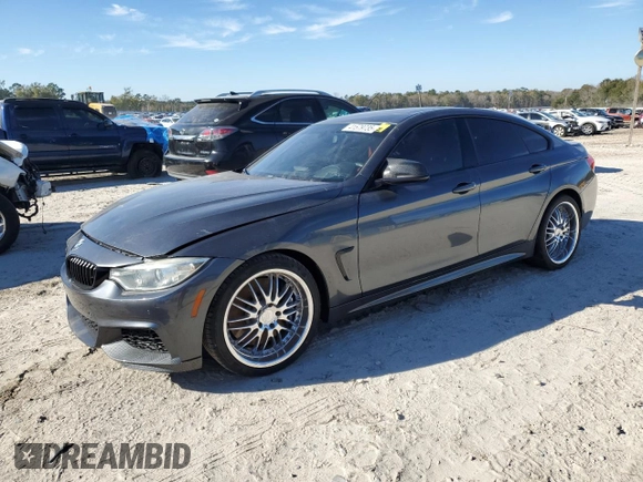 2015 BMW 4 Series 435i with VIN WBA4B1C55FD954945, listed as a Copart auction lot 41579735 with Not Provided miles and Clean Title. Bid and sale history available at DreamBid. Image 1.