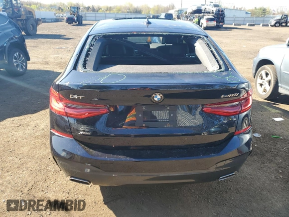 2019 BMW 6 Series 640i xDrive with VIN WBAJV6C57KBK07974, listed as a Copart auction lot 52286424 with 31,250 mi miles. Bid and sale history available at carsss.com. Image 6.