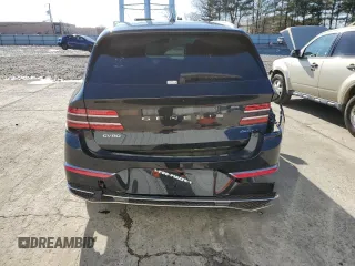 2025 Genesis GV80 z VIN KMUHDESC9SU214604, wystawiony jako Copart lot #50236995 z przebiegiem 4746 mil mil oraz Szkody całkowita. Historia ofert i sprzedaży dostępna na DreamBid. Obrazek 6.