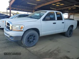 2006 Dodge 1500 SLT with VIN 1D7HA18N16J124955, listed as a Copart auction lot 45597445 with 237,004 mi miles and Clean Title. Bid and sale history available at carsss.com. Image 1.