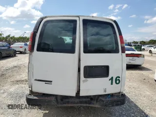 2014 Chevrolet Express Cargo Van with VIN 1GCWGGFA6E1200350, listed as a Copart auction lot 71770774 with 0 mi miles and Clean Title. Bid and sale history available at carsss.com. Image 6.