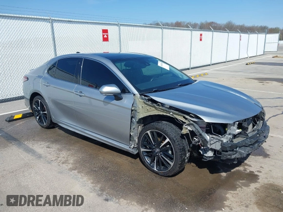 2019 Toyota Camry XSE with VIN 4T1BZ1HK7KU025866, listed as a IAAI auction lot 41901206 with 143,688 mi miles and . Bid and sale history available at DreamBid. Image 1.