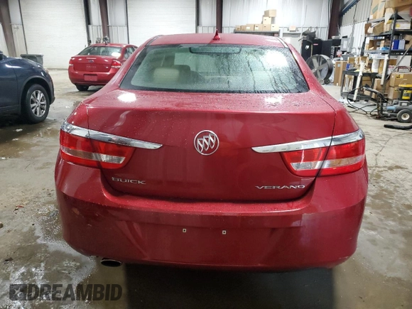 2012 Buick Verano Group with VIN 1G4PS5SK8C4174623, listed as a Copart auction lot 76681174 with 45,437 mi miles and Salvage title. Bid and sale history available at DreamBid. Image 6.