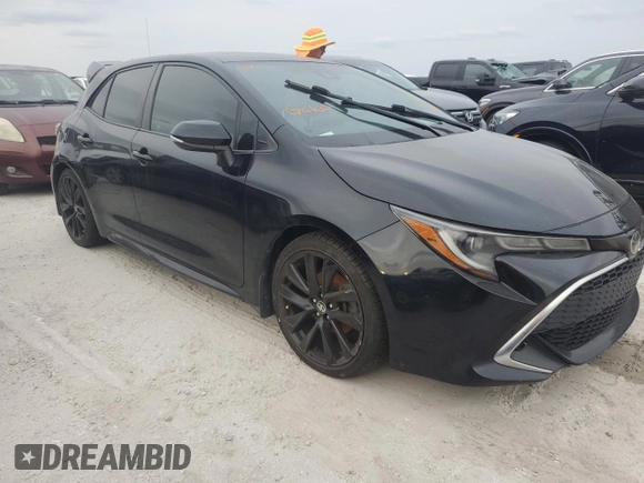 2019 Toyota Corolla Hatchback SE with VIN JTNK4RBE8K3040785, listed as a Copart auction lot 76441654 with 0 mi miles and Non Repairable. Bid and sale history available at carsss.com. Image 4.