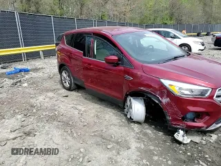 2017 Ford Escape SE with VIN 1FMCU0GD4HUA10282, listed as a Copart auction lot 53872825 with 102,832 mi miles and Salvage Title. Bid and sale history available at DreamBid. Image 14.