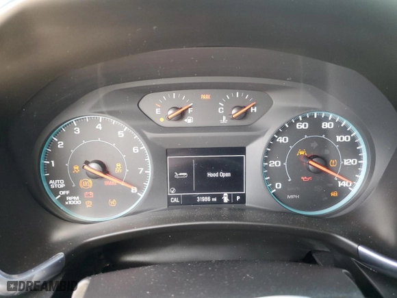 2024 Chevrolet Equinox LS with VIN 3GNAXHEG7RL111267, listed as a Copart auction lot 47445385 with 31,986 mi miles and Salvage Title. Bid and sale history available at carsss.com. Image 9.