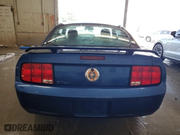 2006 Ford Mustang Standard with VIN 1ZVFT80N265167528, listed as a Copart auction lot 60331595 with 144,609 mi miles and Salvage title. Bid and sale history available at DreamBid. Image 6.