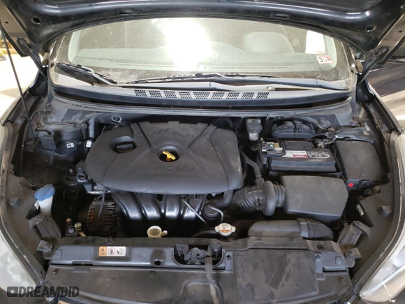 2014 Hyundai Elantra SE with VIN 5NPDH4AE1EH534789, listed as a Copart auction lot 46750625 with 165,380 mi miles and Clean Title. Bid and sale history available at carsss.com. Image 11.