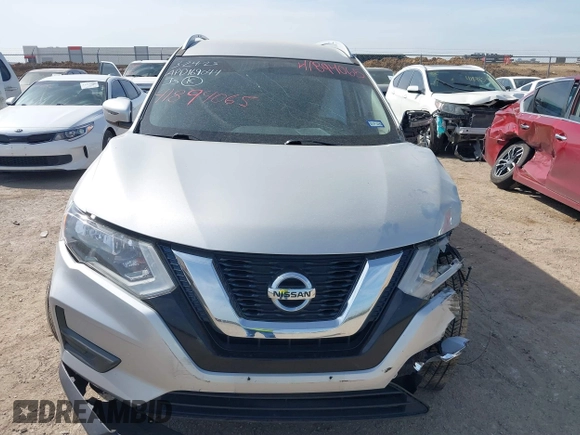 2017 Nissan Rogue S with VIN JN8AT2MV0HW007749, listed as a IAAI auction lot 41894065 with 75,411 mi miles and . Bid and sale history available at carsss.com. Image 12.