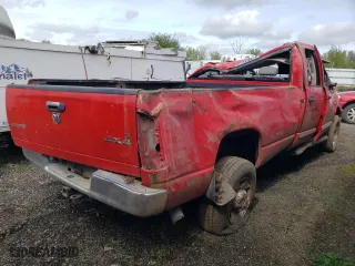 2007 Dodge Ram 2500 SLT with VIN 1D7KS28C37J564698, listed as a Copart auction lot 47464775 with 0 mi miles and Salvage Title. Bid and sale history available at carsss.com. Image 3.