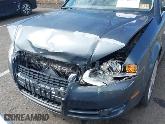 2006 Audi A4 2.0T with VIN WAUAF78E06A117797, listed as a IAAI auction lot 41742703 with 145,044 mi miles and . Bid and sale history available at DreamBid. Image 6.