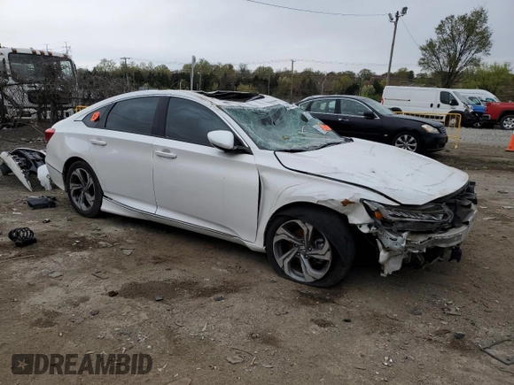 2018 Honda Accord EX with VIN 1HGCV1F43JA226044, listed as a Copart auction lot 52673575 with Not Provided miles and Clean Title. Bid and sale history available at DreamBid. Image 4.
