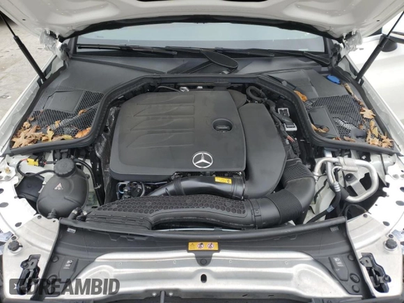 2023 Mercedes-Benz C 300 with VIN W1KWK8DB9PG132874, listed as a Copart auction lot 80416294 with 10,334 mi miles and Salvage Title. Bid and sale history available at DreamBid. Image 11.