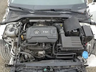 2017 Volkswagen Golf S with VIN 3VWH17AU4HM522453, listed as a Copart auction lot 58395955 with 75,787 mi miles and Salvage title. Bid and sale history available at DreamBid. Image 11.