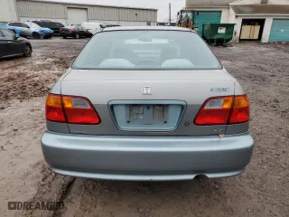 1999 Honda Civic EX with VIN 2HGEJ8646XH550886, listed as a Copart auction lot 41465115 with 78,693 mi miles and Salvage Title. Bid and sale history available at carsss.com. Image 6.