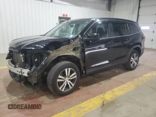 2016 Honda Pilot EX-L z VIN 5FNYF6H57GB080090, wystawiony jako Copart lot #55756105 z przebiegiem 98 379 mil mil oraz Szkoda całkowita • Salvage title. Historia ofert i sprzedaży dostępna na DreamBid. Obrazek 1.