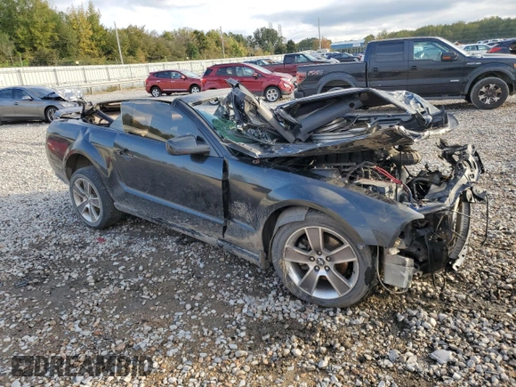 2008 Ford Mustang GT Deluxe with VIN 1ZVHT85H585148521, listed as a Copart auction lot 43408265 with Not Provided miles and Salvage Title. Bid and sale history available at DreamBid. Image 4.
