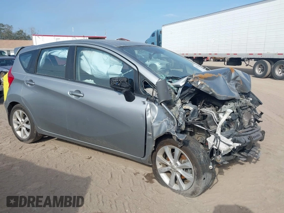 2015 Nissan Note SV with VIN 3N1CE2CP9FL396432, listed as a IAAI auction lot 41476318 with 168,065 mi miles and . Bid and sale history available at DreamBid. Image 1.