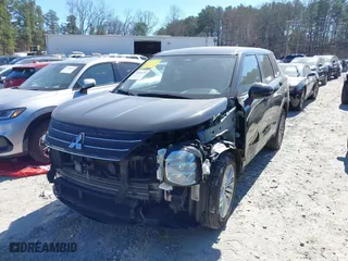 2022 Mitsubishi Outlander ES with VIN JA4J3TA87NZ032331, listed as a IAAI auction lot 41650178 with 55,383 mi miles. Bid and sale history available at carsss.com. Image 19.