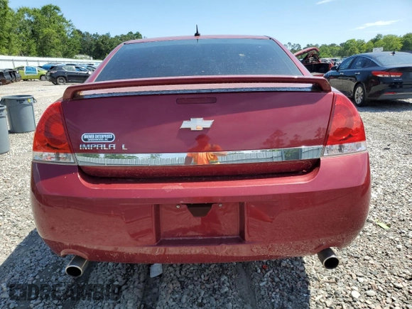 2006 Chevrolet Impala LT 3.9L with VIN 2G1WC581469178240, listed as a Copart auction lot 55723455 with 186,811 mi miles and Clean Title. Bid and sale history available at DreamBid. Image 6.