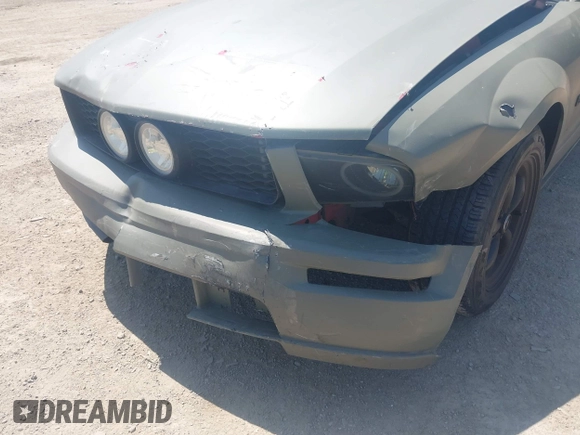 2007 Ford Mustang Deluxe with VIN 1ZVFT80N775256982, listed as a IAAI auction lot 42433794 with 123,787 mi miles and . Bid and sale history available at DreamBid. Image 6.