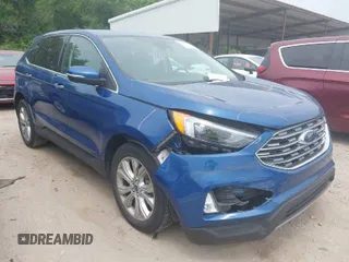 2022 Ford Edge Titanium with VIN 2FMPK4K93NBA94971, listed as a IAAI auction lot 42067921 with 58,754 mi miles. Bid and sale history available at carsss.com. Image 1.