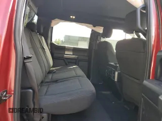 2017 Ford F-150 XL with VIN 1FTEW1EP4HKE01681, listed as a Copart auction lot 57532195 with 95,882 mi miles and Salvage title. Bid and sale history available at DreamBid. Image 10.