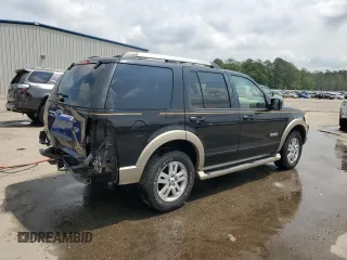 2006 Ford Explorer Eddie Bauer z VIN 1FMEU64E76UA13490, wystawiony jako Copart lot #53865245 z przebiegiem 166 223 mil mil oraz Szkoda całkowita • Salvage title. Historia ofert i sprzedaży dostępna na DreamBid. Obrazek 3.