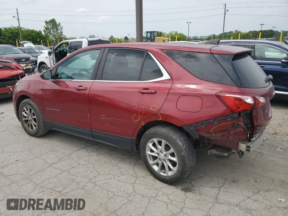 2021 Chevrolet Equinox LT with VIN 2GNAXKEV6M6100835, listed as a Copart auction lot 59391525 with 101,935 mi miles and Salvage title. Bid and sale history available at DreamBid. Image 2.