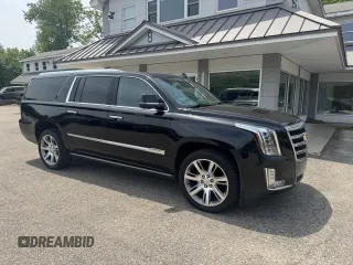 2016 Cadillac Escalade ESV Premium Collection z VIN 1GYS4JKJ9GR127452, wystawiony jako Copart lot #58989275 z przebiegiem 192 063 mil mil oraz Czysty tytuł • Clean title. Historia ofert i sprzedaży dostępna na DreamBid. Obrazek 1.