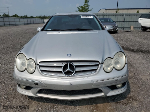 2003 Mercedes-Benz CLK-Class AMG with VIN WDBTJ76H63F046884, listed as a Copart auction lot 66536924 with 0 mi miles and Clean Title. Bid and sale history available at carsss.com. Image 5.