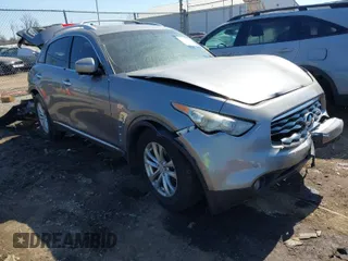 2011 Infiniti FX35 with VIN JN8AS1MW1BM733922, listed as a IAAI auction lot 41779209 with 174,575 mi miles. Bid and sale history available at carsss.com. Image 1.
